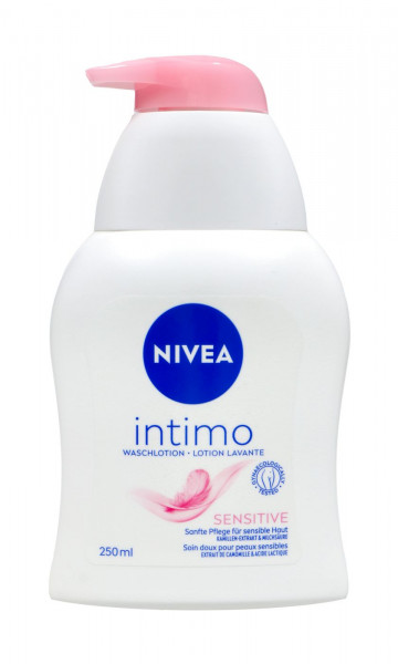 Nivea Intimo Waschlotion Sensitive Spender, 250 ml